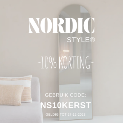 Nordic Style, de mooiste spiegels van het land, nu met 10% kerstkorting